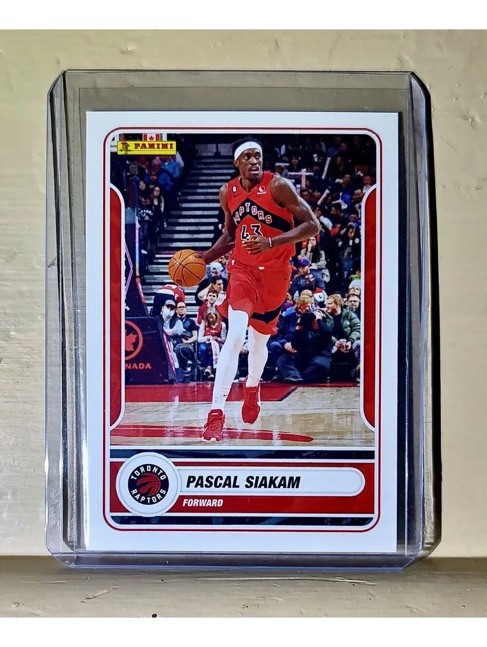 Pascal Siakam 2023-24 Panini NBA Basketball #19 Card Toronto Raptors
